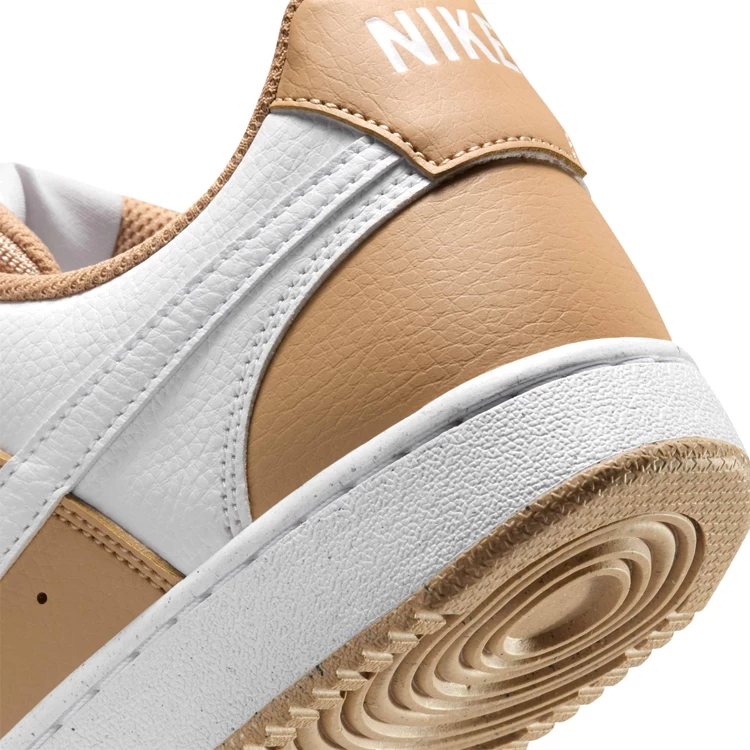 Incaltaminte Sport Nike W COURT VISION LO NN pt Femei / 38.5 / Alb-bej photo 5