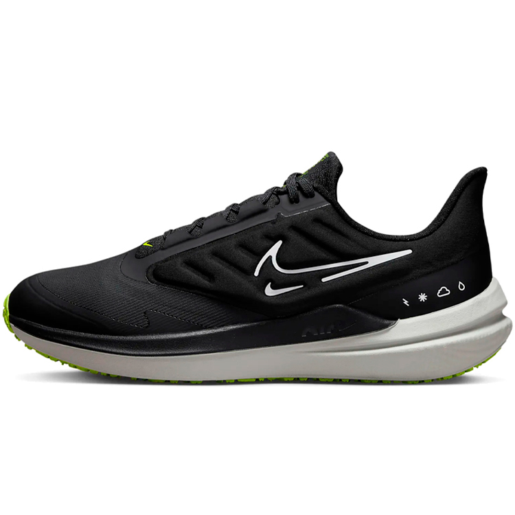 Кроссовки Nike AIR WINFLO 9 SHIELD / Мужской / 44.5 / Черный/Белый photo 1 Кроссовки Nike AIR WINFLO 9 SHIELD / Мужской / 44.5 / Черный/Белый photo 1