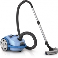 Пылесос с мешком Philips FC 9071, 2000 Вт, 76 дБ, Голубой 