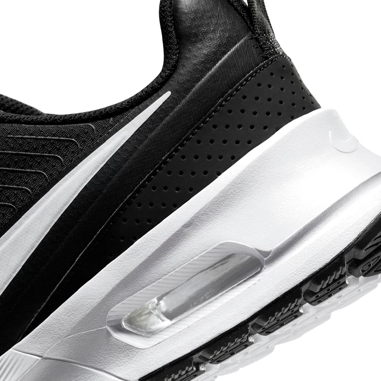 Кроссовки Nike AIR MAX NUAXIS / Мужской / 45.5 / Черный/Белый photo 5