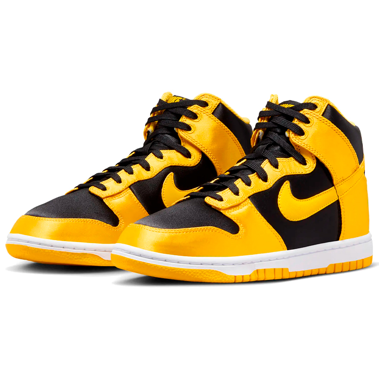 Кроссовки Nike W DUNK HIGH / Женский / 37.5 / Желтый/Черный photo 5
