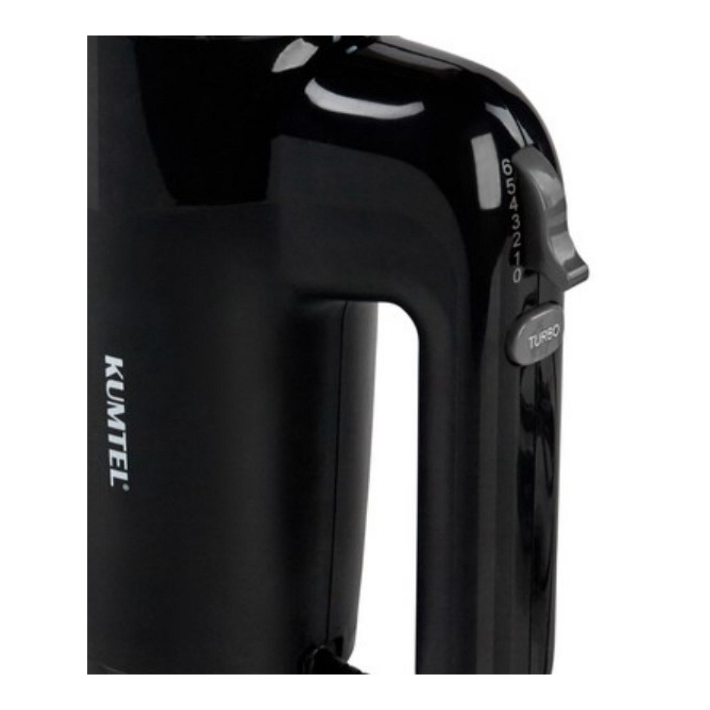 Mixer De mana Kumtel HHM01 / 6 viteze / Negru photo 2