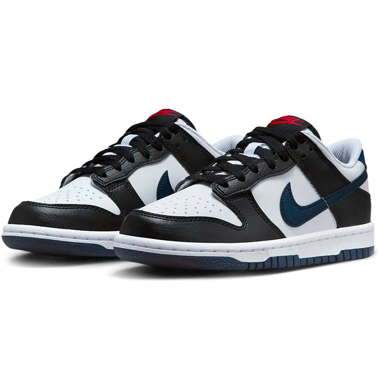 Кроссовки Nike DUNK LOW GS / Мужской / 37.5 / Черный/Белый photo 4