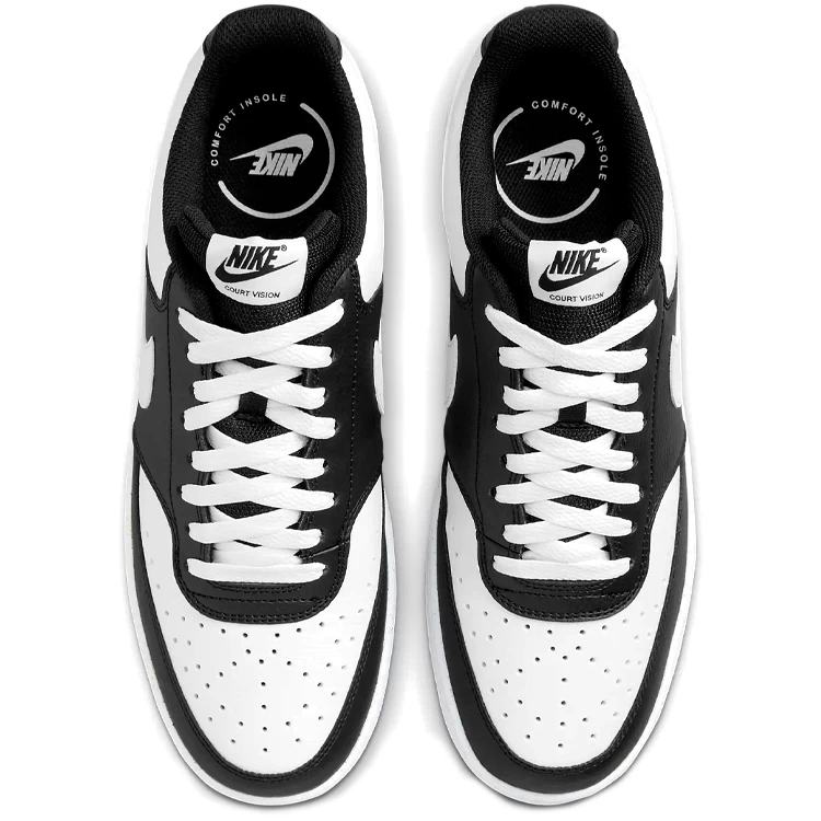 Кроссовки Nike COURT VISION LO / Мужской / 42.5 / Черный/Белый photo 4