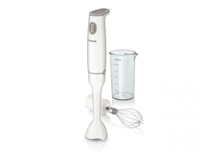 Блендер Погружной Philips HR1601 Белый  / 1 скоростей / 500 мл photo 1