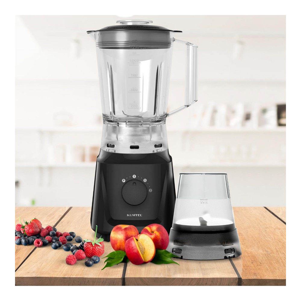 Blender Stationar Kumtel HTB01 Negru / 2 viteze / ml photo 5