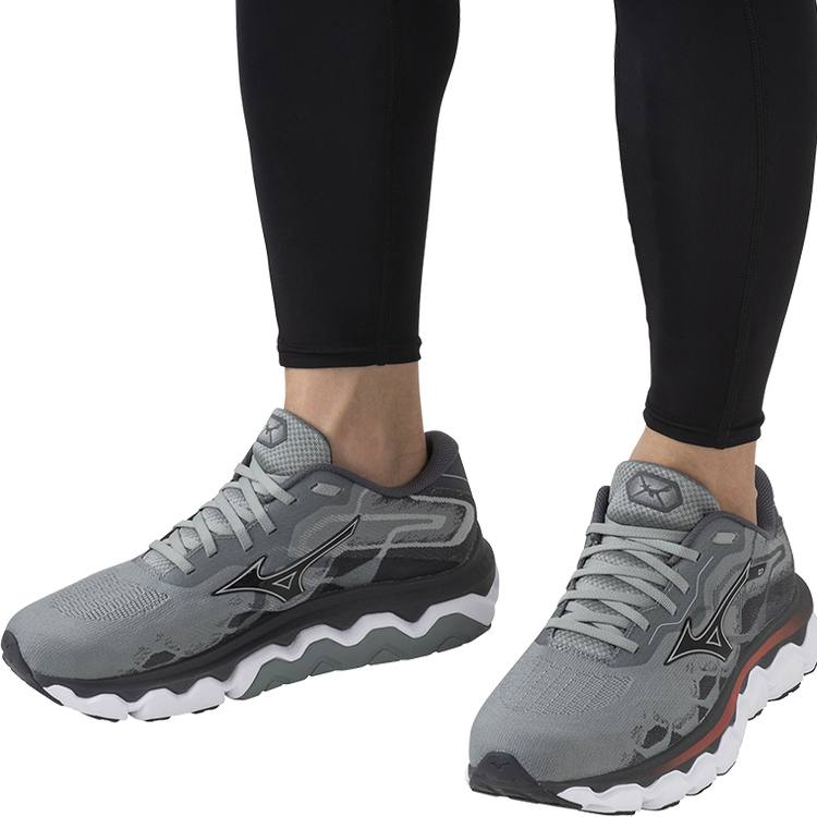 Кроссовки Mizuno WAVE HORIZON 7 / Мужской / 44 / Серый photo 5
