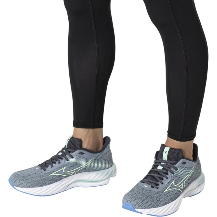 Кроссовки Mizuno WAVE INSPIRE 21 / Мужской / 46 / Серый/Зеленый/Синий photo 5