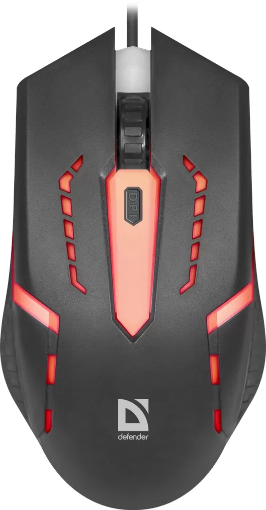 Mouse Defender MB601 Negru / Optic / Negru photo 1