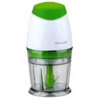 Измельчитель Maxwell MW-1401, 250 мл, 1 скоростей, Белый-зеленый 