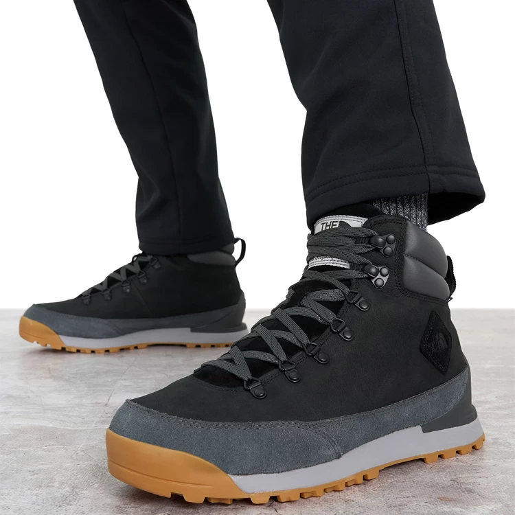 Ghete The North Face M BACK-TO-BERKELEY IV LEATHER WP pt Barbati / 40 / Negru photo 6