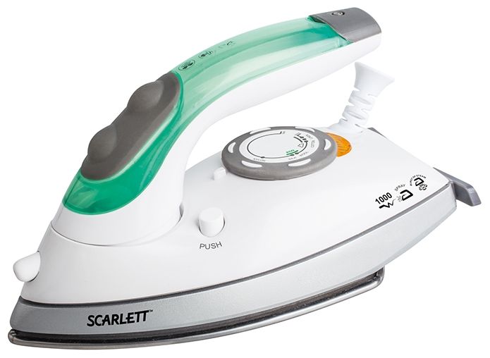 Fier de calcat Scarlett SC-SI30T01, 350 ml, Alb-verde photo 