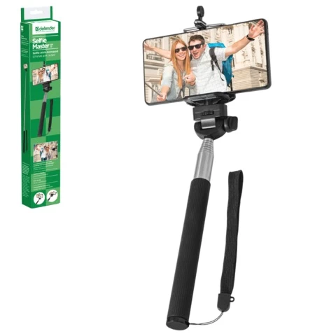 Селфи монопод Defender SM-01 Black photo 3