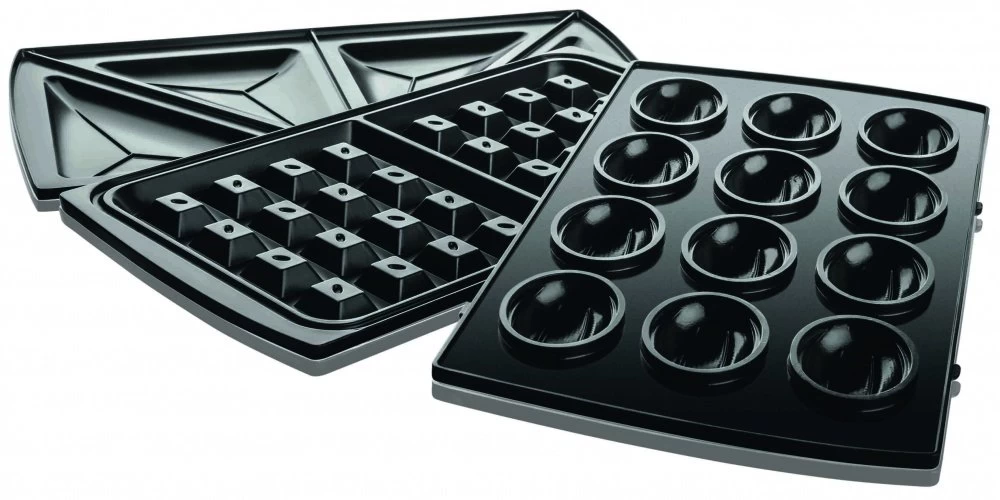 Вафельница/сэндвичница/орешница Scarlett SLTM11501, 650 Вт, Серый photo 4