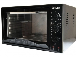 Cuptor electric Saturn STEC3801, 42 l, 1500 W, Negru 