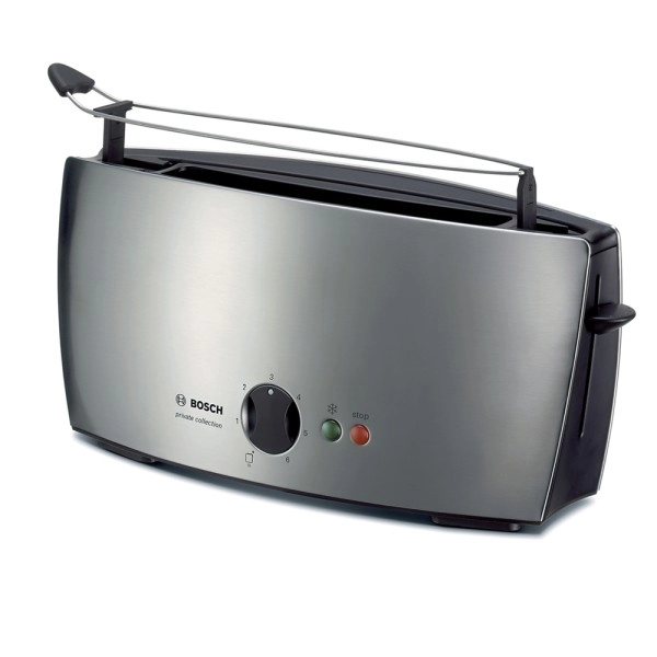 Тостер Bosch TAT6801, 1 тост, 900 Вт, Нержав.сталь photo 1