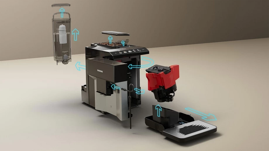 Aparat de cafea Espresso Siemens TP511R01 / 15 bar / Espresso photo 6