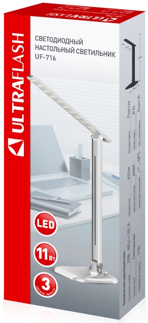 Настольная лампа Ultraflash UF716C01 photo 3