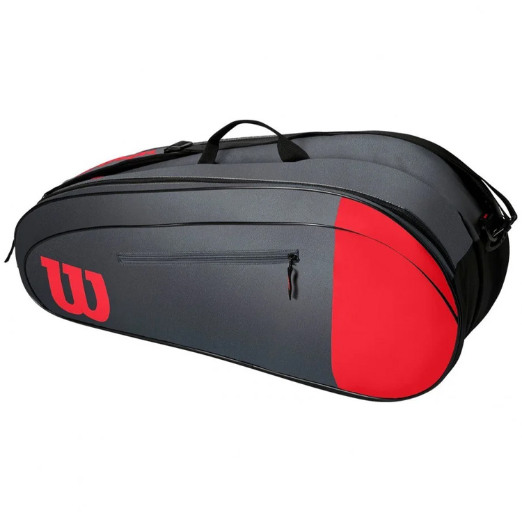 Сумка теннисная Wilson Team WR8009803001 Серый/Красный photo 2