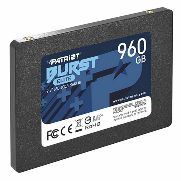2,5” SSD Patriot Burst Elite 960GB photo 2