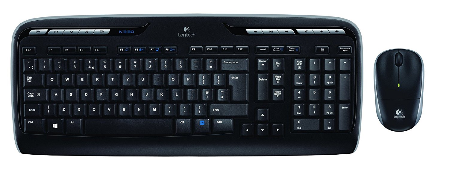 Tastatura cu mouse Wireless Logitech MK330 / USB / Black photo 1