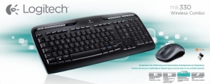 Tastatura cu mouse Wireless Logitech MK330 / USB / Black thumbnav 3
