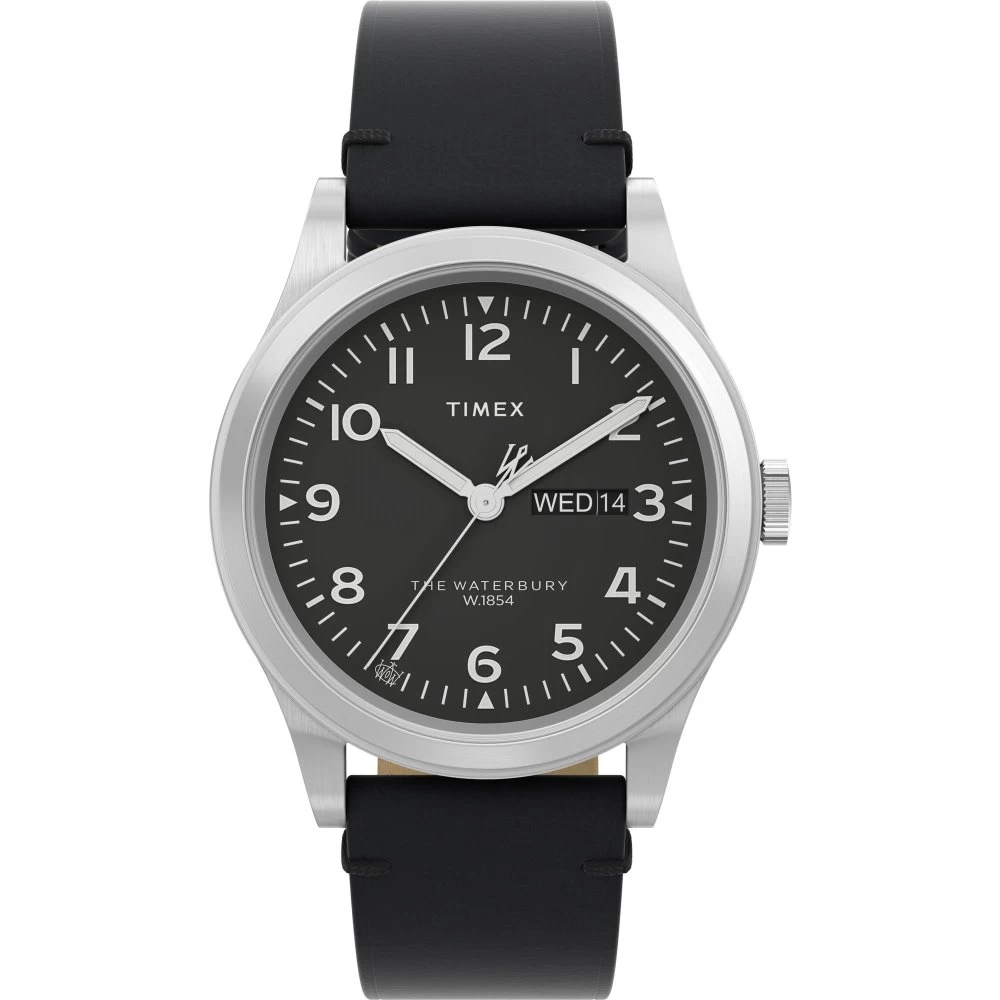 Waterbury Traditional Day Date 39mm Stainless Steel Bracelet Watch TW2W14700 photo 1