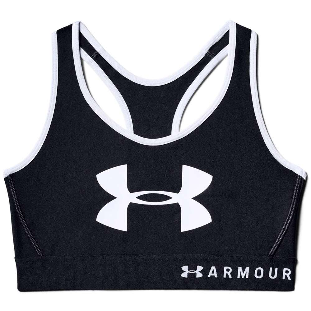 Bra sportive Under Armour MID KEYHOLE GRAPHIC / Femei / L / Negru photo 1