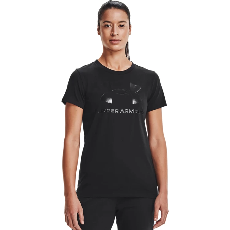Tricou Under Armour LIVE SPORTSTYLE GRAPHIC SSC / Femei / XL / Negru photo 5