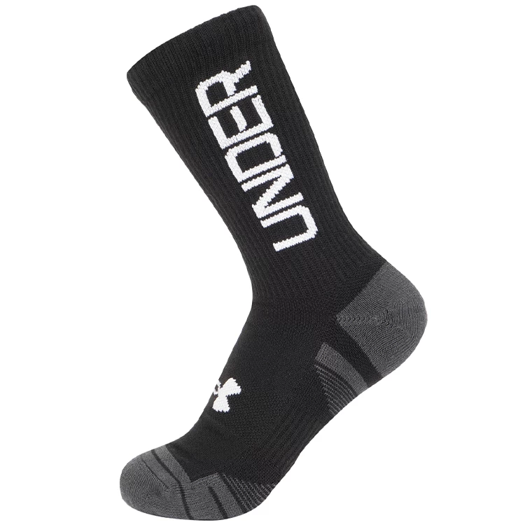 Носки Унисекс Under Armour UA Perf Tech Nov 3pk Crew XL Черный photo 4