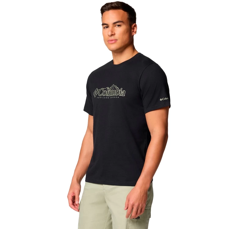 Tricou bărbătesc Columbia Csc Seasonal Logo Tee L Negru photo 5