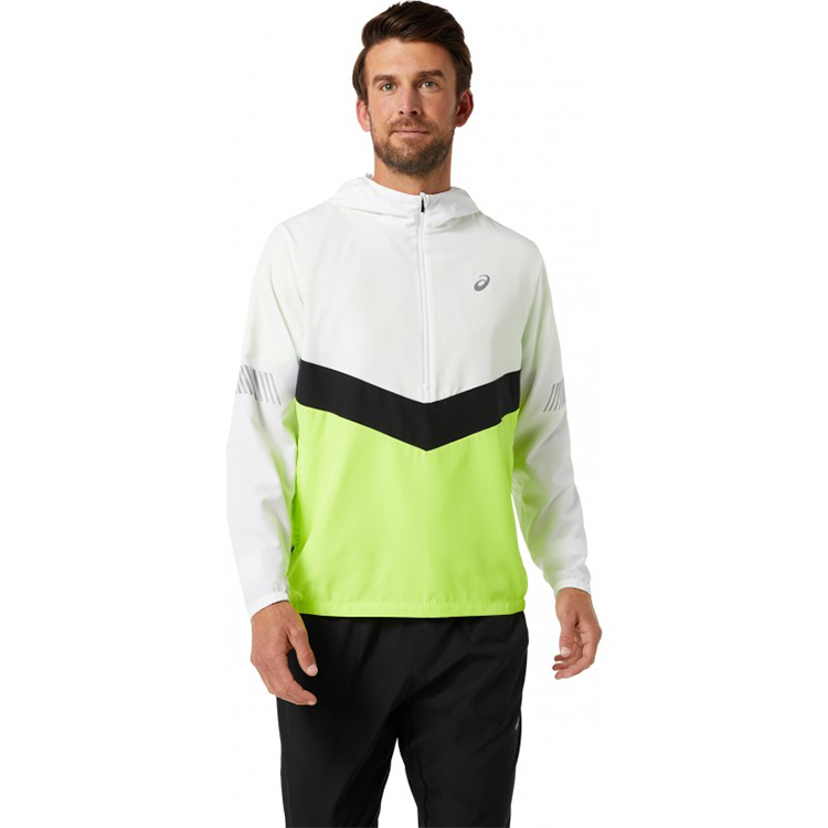 Jachetă Asics LITE-SHOW JACKET L Alb pentru bărbați  photo 3