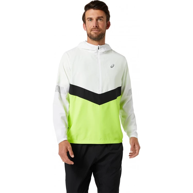 Jachetă Asics LITE-SHOW JACKET L Alb pentru bărbați  photo 3