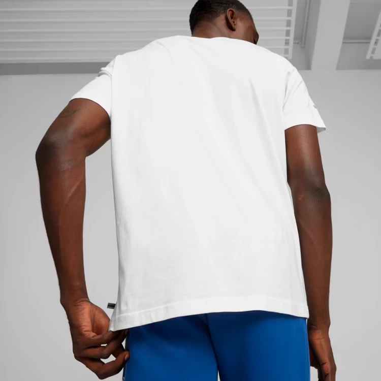 Tricou bărbătesc Puma BMW MMS ESS Logo Tee XL Alb photo 6
