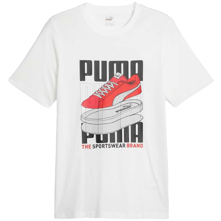 Tricou Puma GRAPHICS Sneaker Tee photo Tricou Puma GRAPHICS Sneaker Tee photo