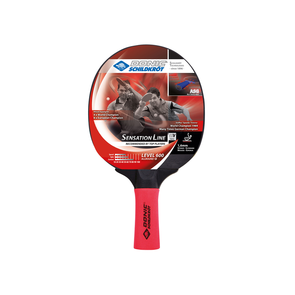 Paleta p/u tenis de masa Donic Sensation Line 600 photo Paleta p/u tenis de masa Donic Sensation Line 600 photo