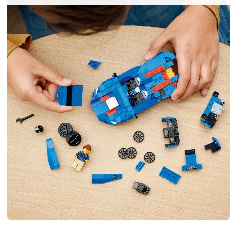 Constructor Lego Speed Champions McLaren Elva 76902 de la 7+ ani photo 3