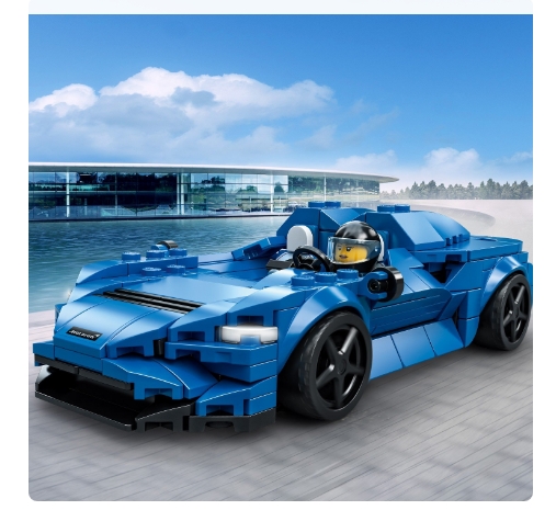 Constructor Lego Speed Champions McLaren Elva 76902 de la 7+ ani photo 4