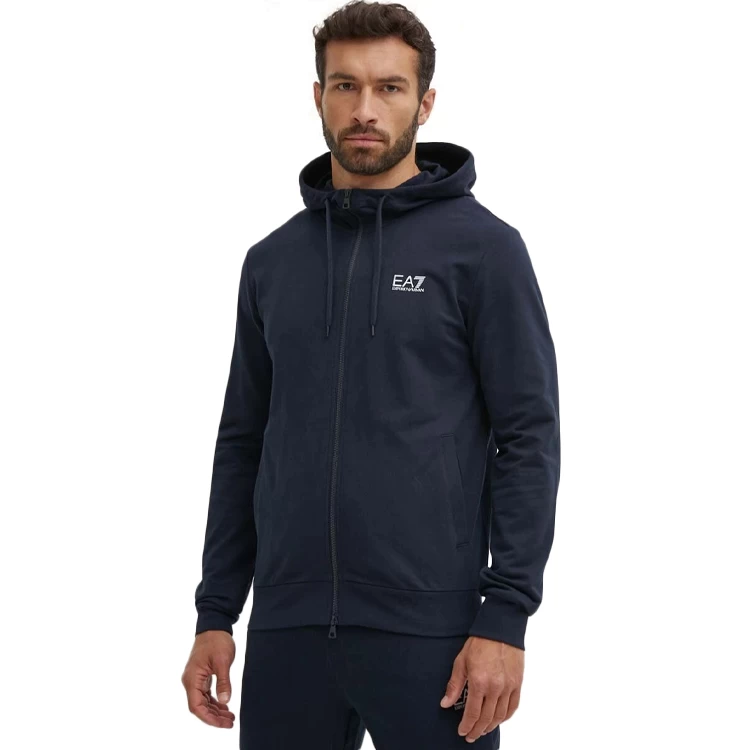 Костюм мужской EA7 EMPORIO ARMANI TRAIN CORE ID M T-SUIT HOODIE M Синий photo 4