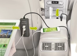Зарядное устройство авто. для телефона Defender ACA-02 5 porturi USB, 5V/9.2A thumbnav 3