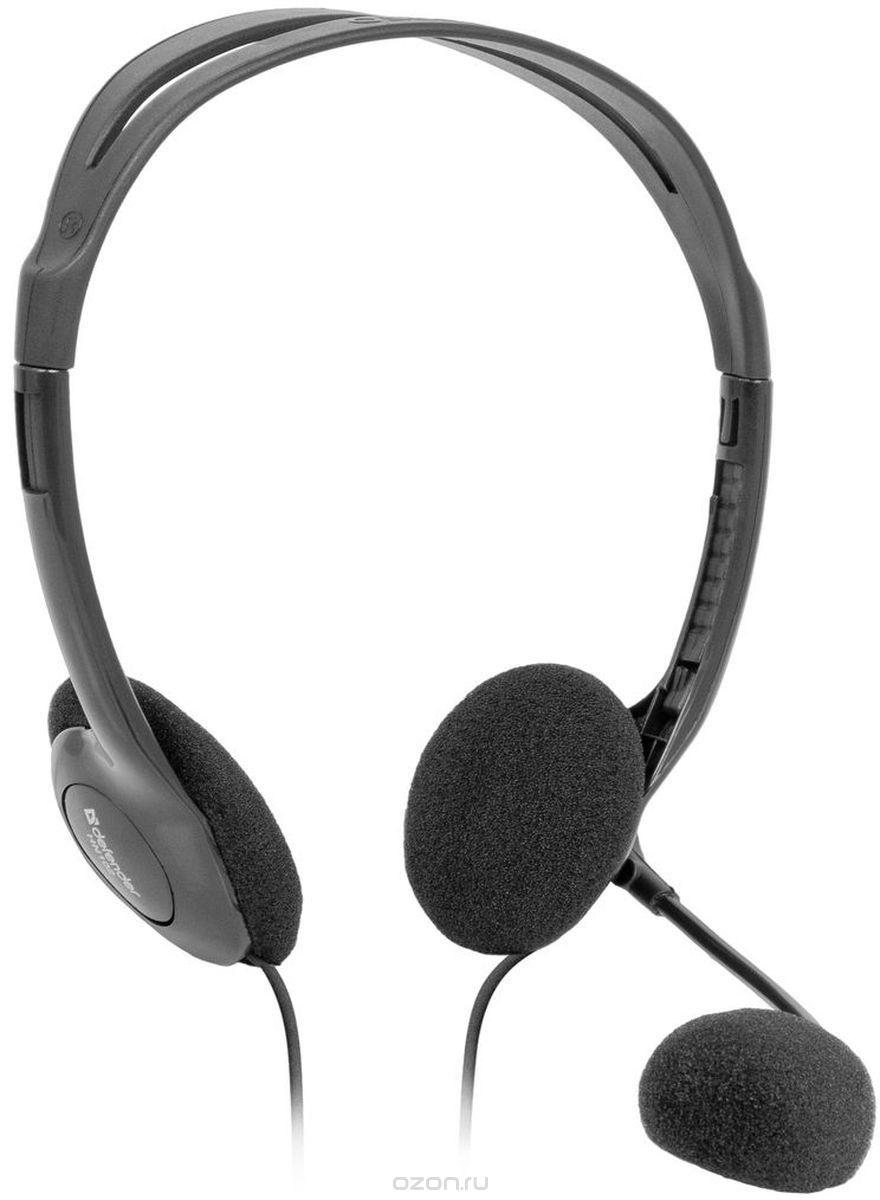 Căști Defender Aura 102 Black Cu fir / Home and Office / Black photo 2