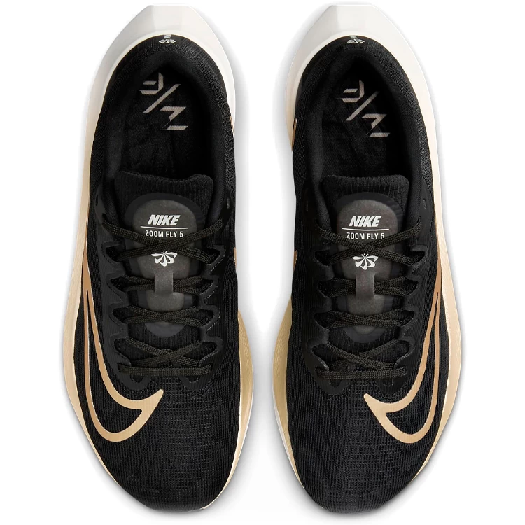 Кроссовки Nike M ZOOM FLY 5 / Мужской / 47.5 / Черный/Золотой photo 5