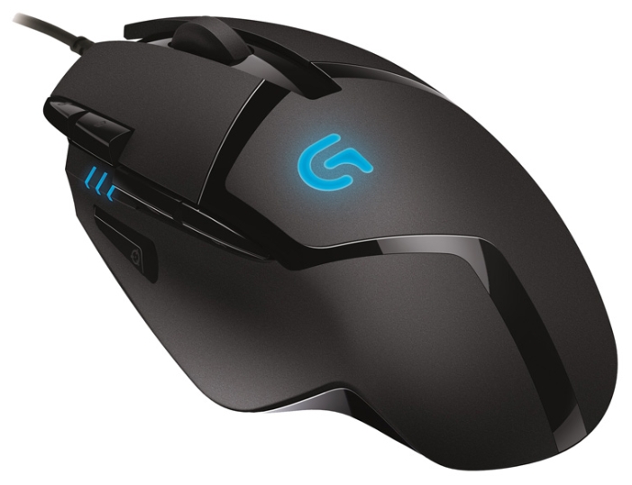 Mouse cu fir Logitech G402 Hyperion Fury Negru / Laser / Negru photo 1 Mouse cu fir Logitech G402 Hyperion Fury Negru / Laser / Negru photo 1