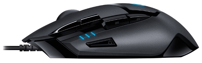 Mouse cu fir Logitech G402 Hyperion Fury Negru / Laser / Negru photo 3