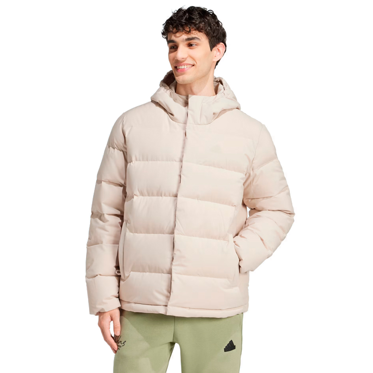 Geacă pt Barbati Adidas Helionic Ho Jkt S Bej photo 2