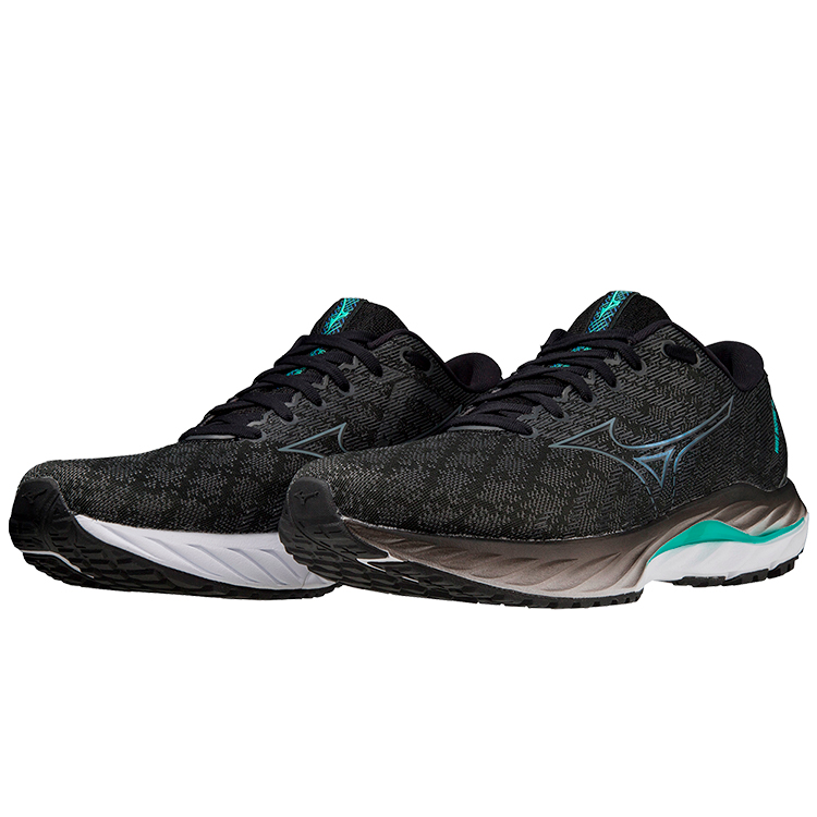 Кроссовки Mizuno WAVE INSPIRE 19 2E / Мужской / 46.5 / Черный photo 2