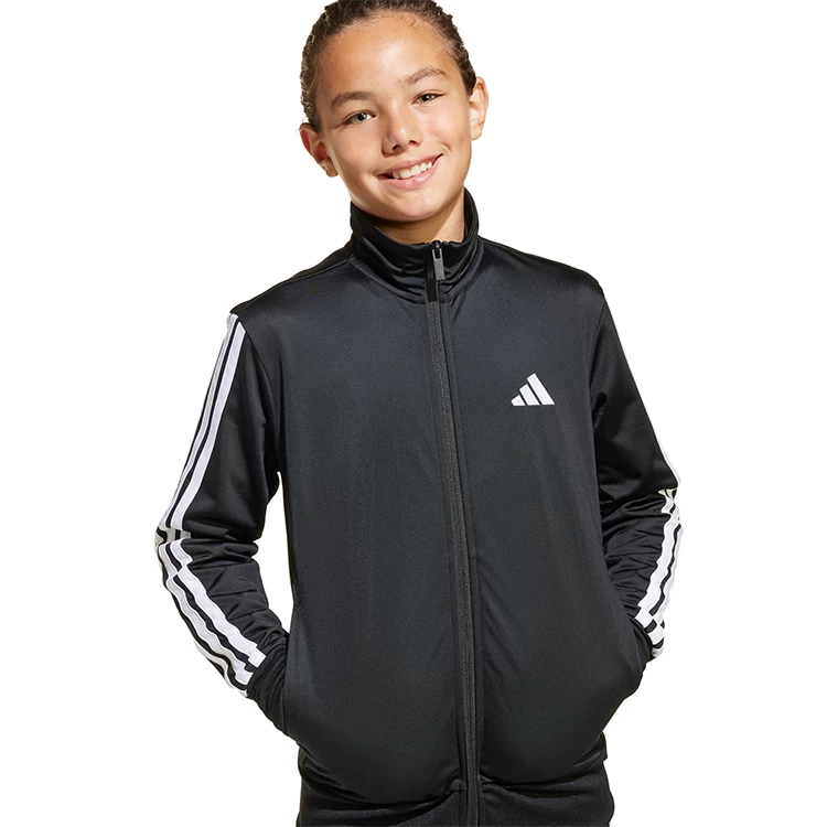 Costum sportiv Adidas J 3S TR TS 205 / Femei / 128 / Negru photo 4