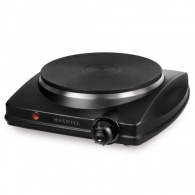 Плита настольная электрическая Maxwell MW 1902, 1 конфорок, 1500 Вт, Черный 