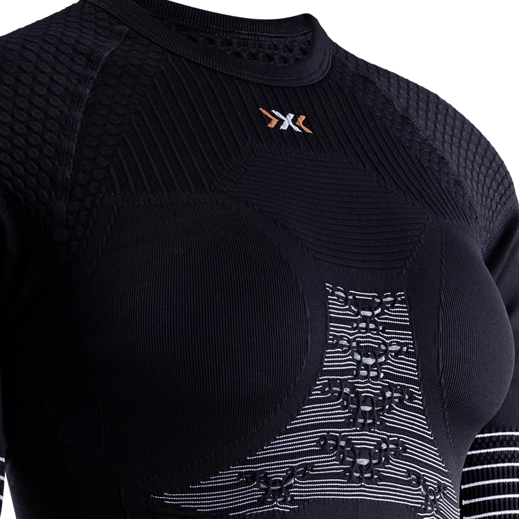 Tricou termica cu maneca lunga X-Bionic ENERGIZER 4.0 LG SL S Negru-alb Femei photo 4