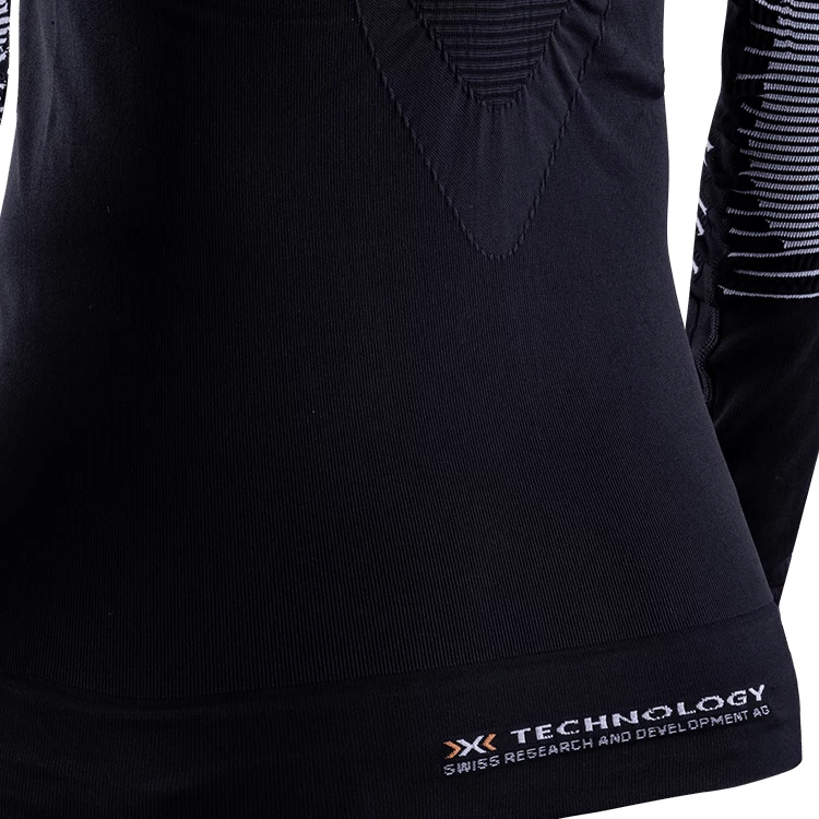 Tricou termica cu maneca lunga X-Bionic ENERGIZER 4.0 LG SL S Negru-alb Femei photo 5